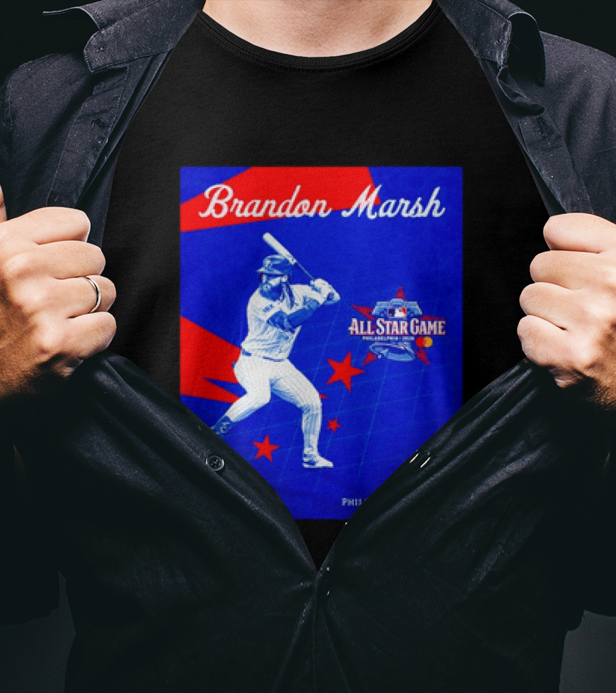 Brandon Marsh Philadelphia Phillies 2026 MLB All Star Game T-Shirt