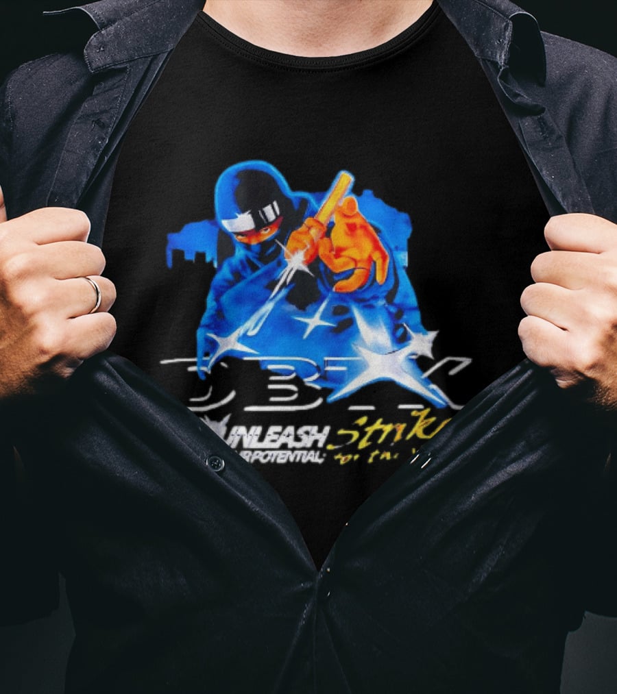 DBX Unleash Your Potential Strike Ninja Stars T-Shirt
