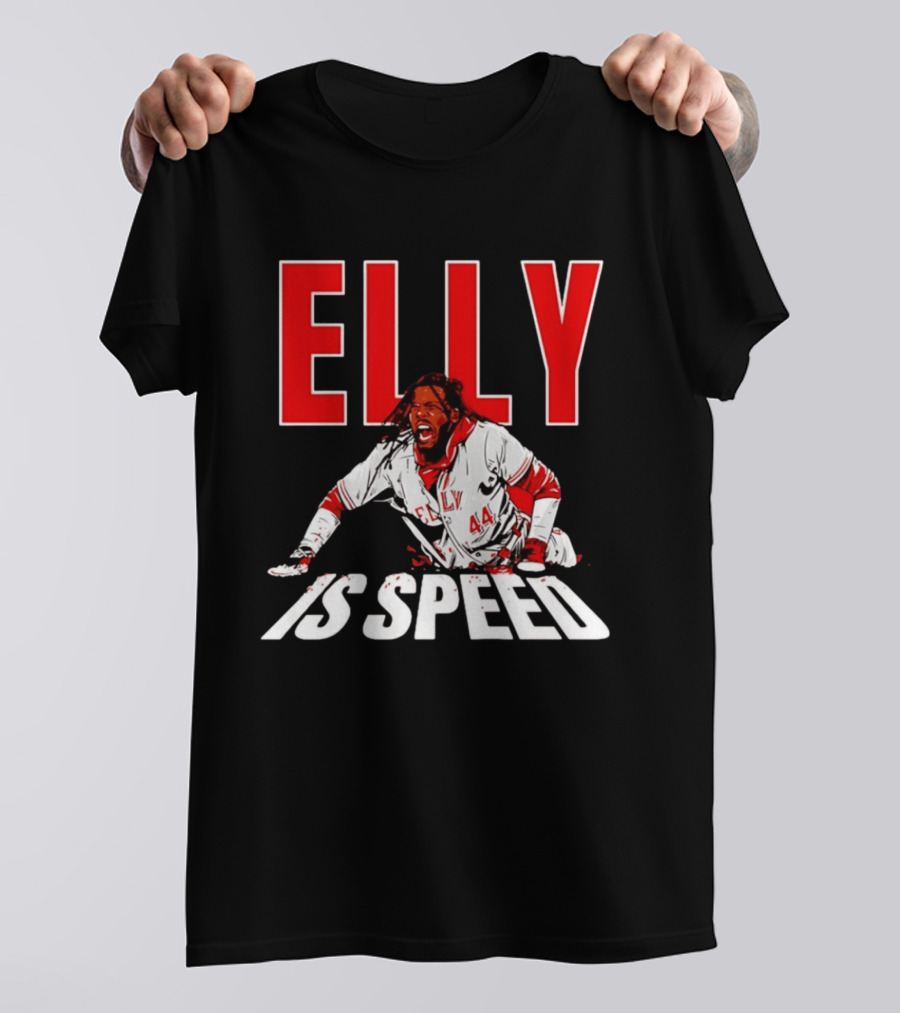 Elly De La Cruz Cincinnati Reds Elly 44 Is Speed T-Shirt