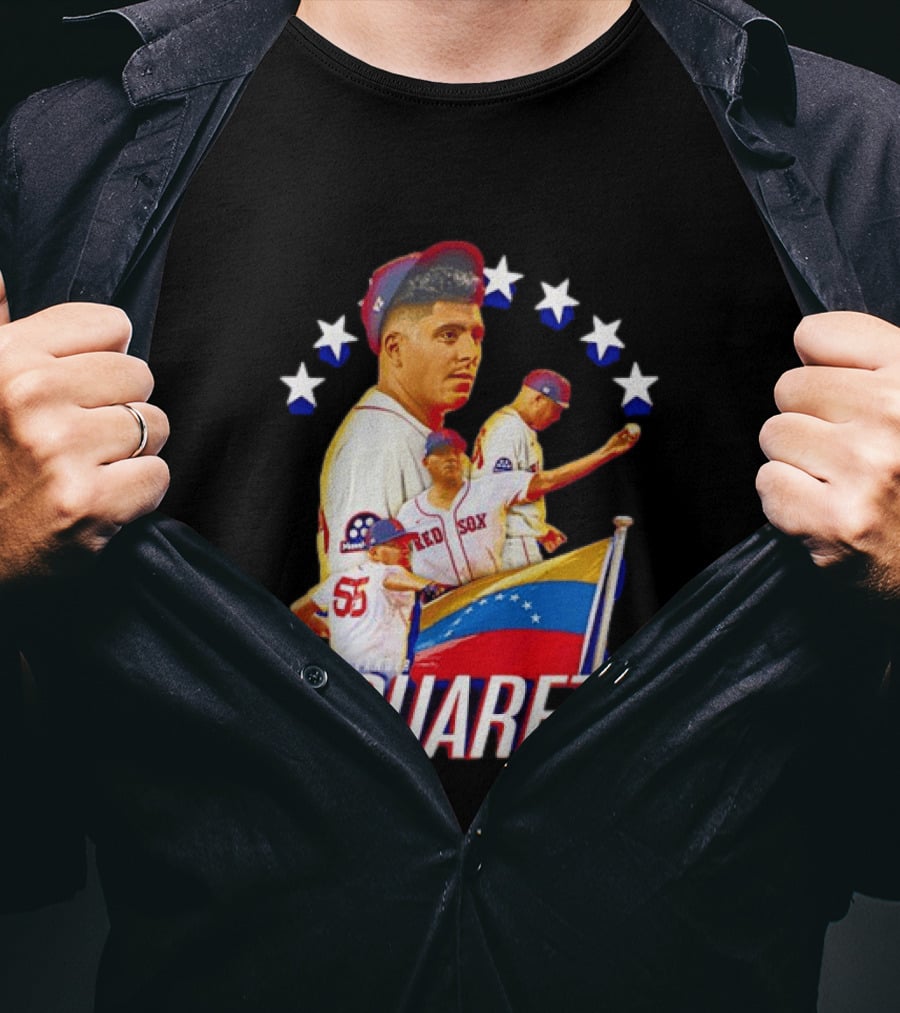 Ranger Suarez Philadelphia Phillies MLB Venezuela Flag Star Baseball T-Shirt