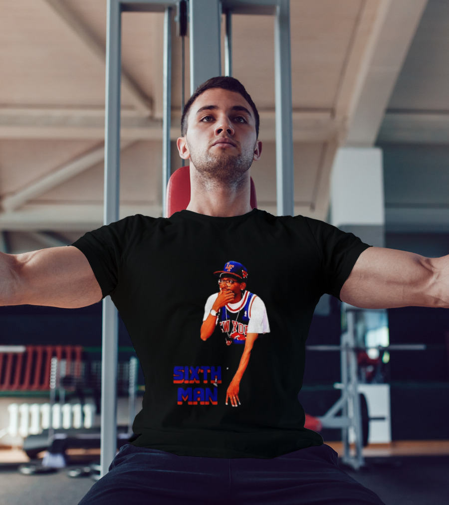 Spike Lee New York Knicks Sixth Man Yankees Cap T-Shirt