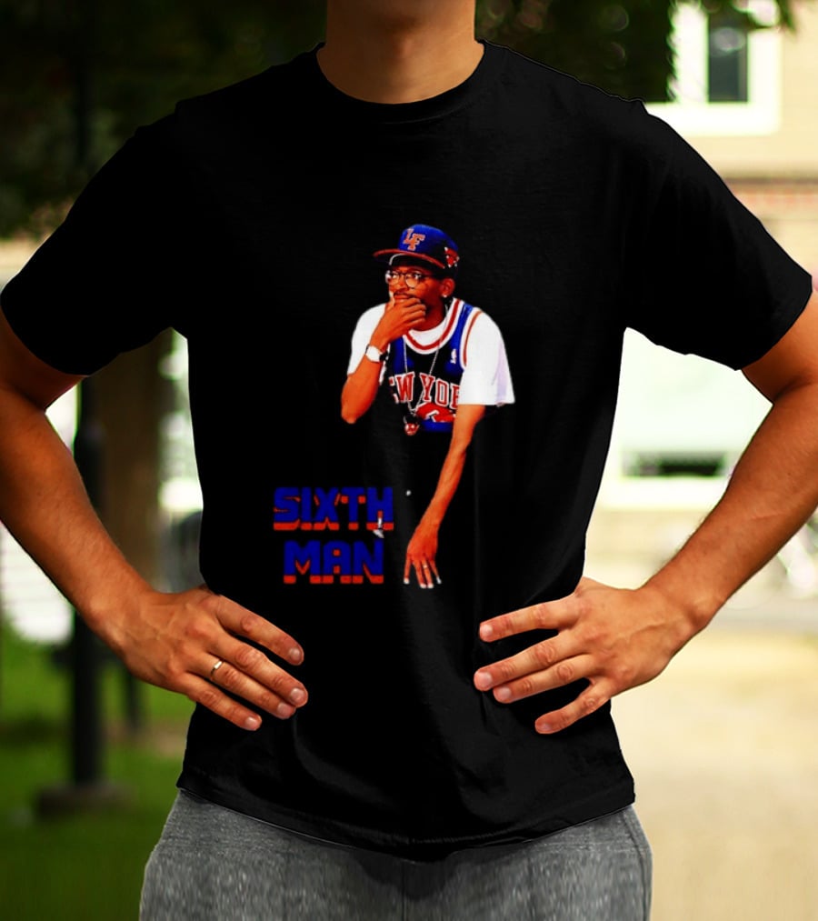 Spike Lee New York Knicks Sixth Man Yankees Cap T-Shirt