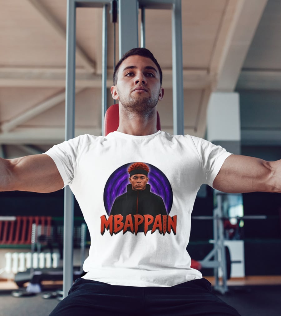 Mbappain Naruto Anime Crossover Meme T-Shirt