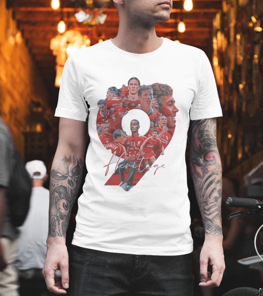 Liverpool FC Number 9 Heritage Legends T-Shirt