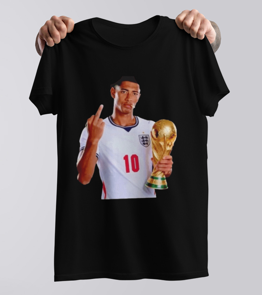 Jude Bellingham England World Cup Trophy Pose T-Shirt