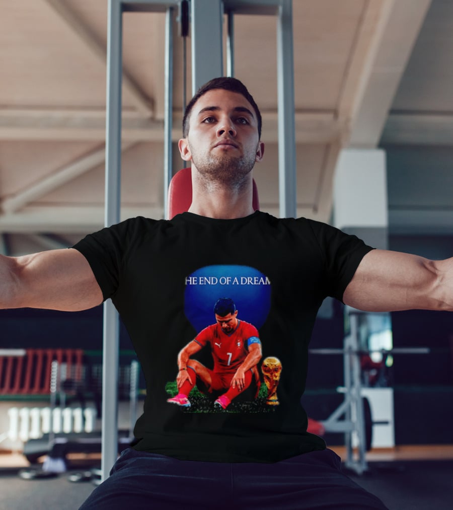 Cristiano Ronaldo The End Of A Dream Portugal No 7 World Cup Moment T-Shirt