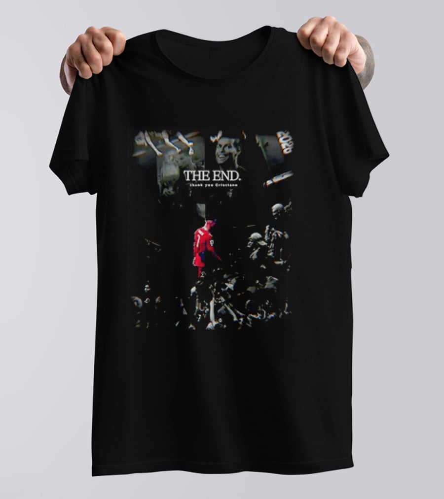 Cristiano Ronaldo The End Thank You 7 Soccer Legend T-Shirt