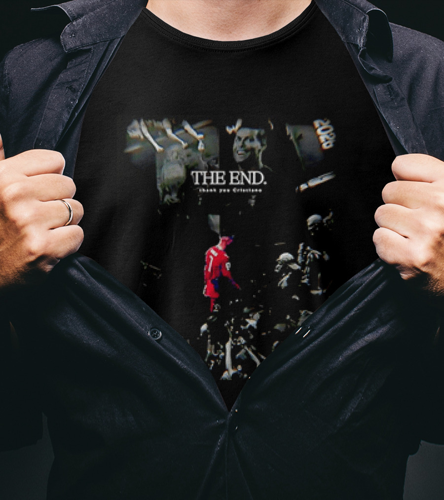 Cristiano Ronaldo The End Thank You 7 Soccer Legend T-Shirt