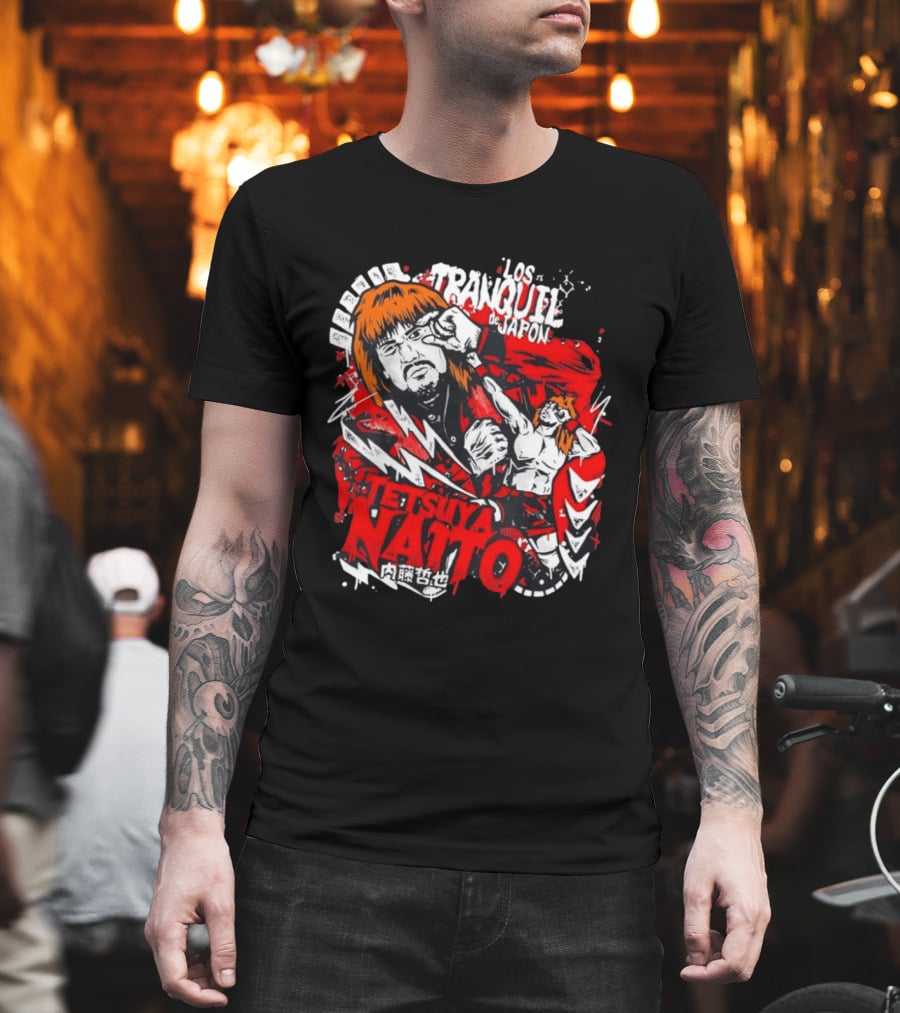 Tetsuya Naito Los Ingobernables De Japon Eye Salute Action T-Shirt