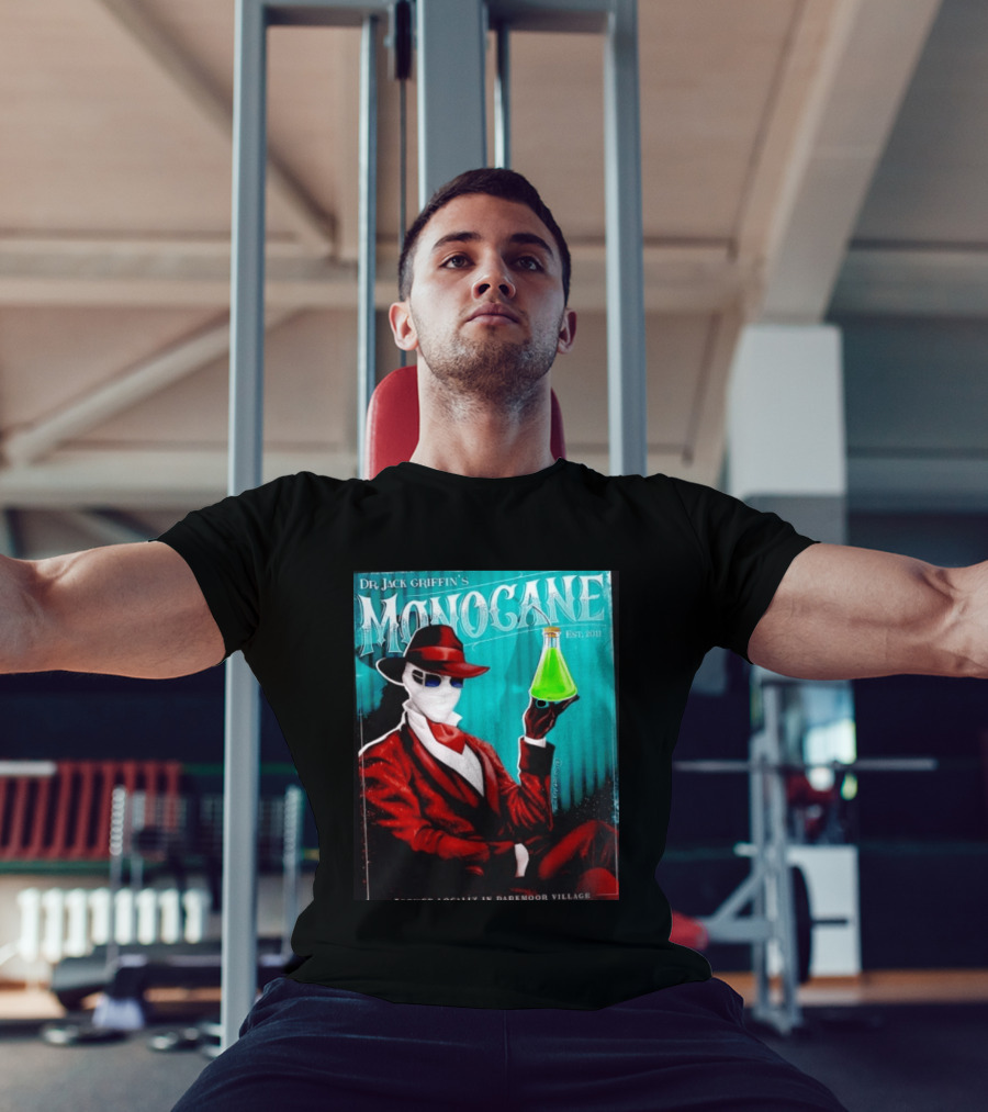 Dr Jack Griffin's Monocane Est 2011 Invisible Man T-Shirt