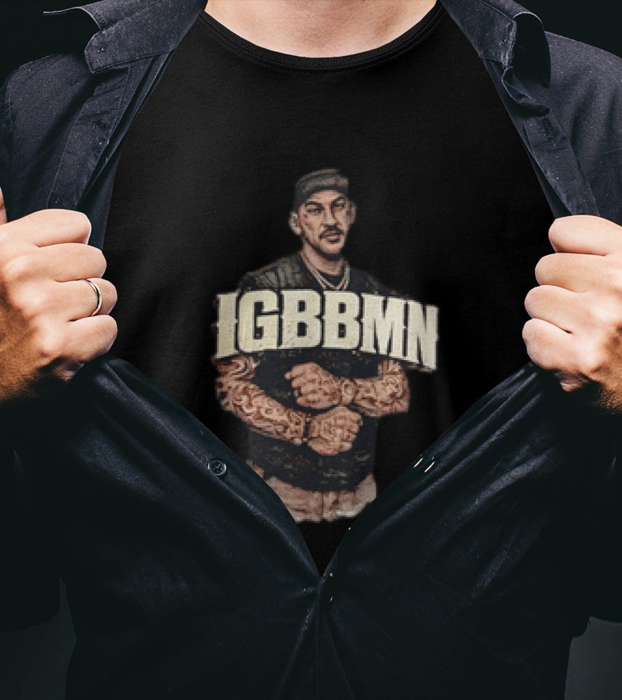 Dustin Poirier IGBBMN It's Gonna Be Bad My Ninja Tattooed Fighter T-Shirt