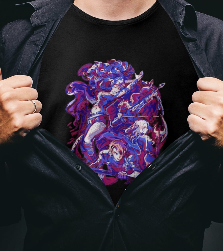 Edelgard Dimitri Claude Byleth Fire Emblem Three Houses T-Shirt