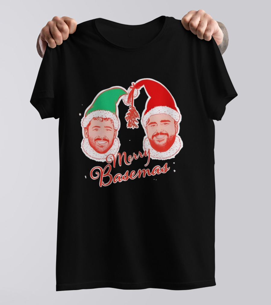 Joe Santagato Merry Basemas Holiday Christmas 2026 T-Shirt