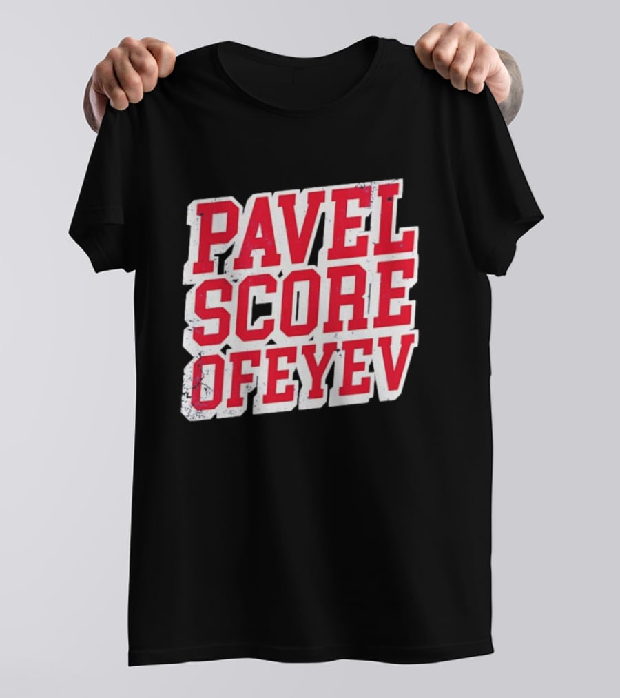 Pavel Buchnevich St Louis Blues Pavel Score Ofeyev T-Shirt