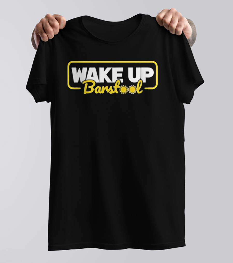 Wake Up Barstool Sunburst T-Shirt