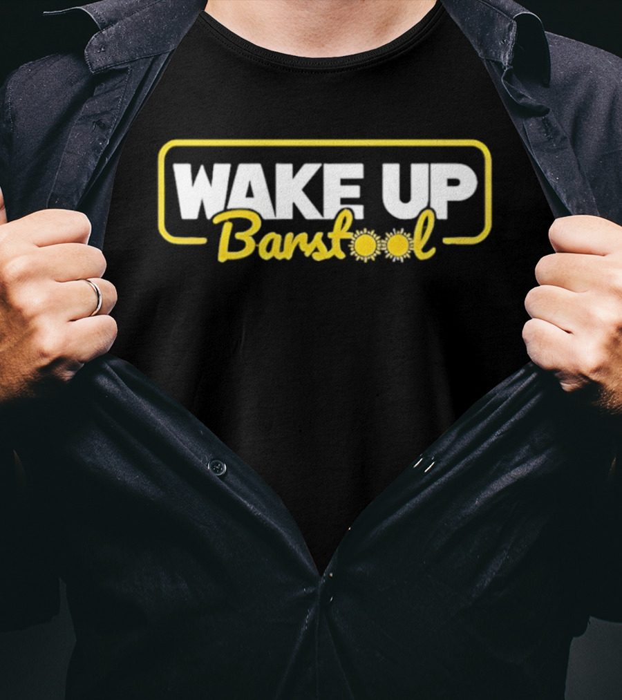 Wake Up Barstool Sunburst T-Shirt