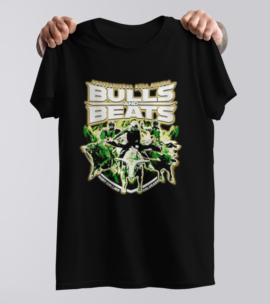 Professional Bull Riders Bulls And Beats Fort Collins Colorado Event T-Shirt