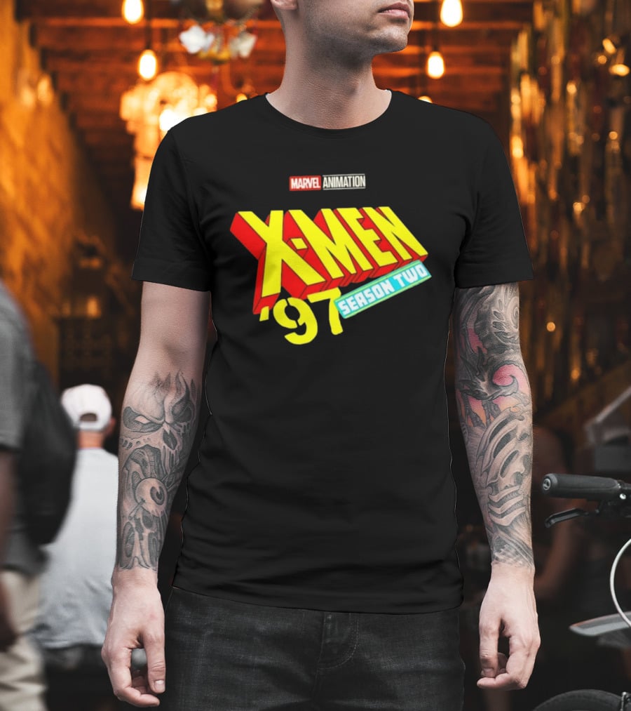 X Men '97 Season Two Marvel Animation T-Shirt