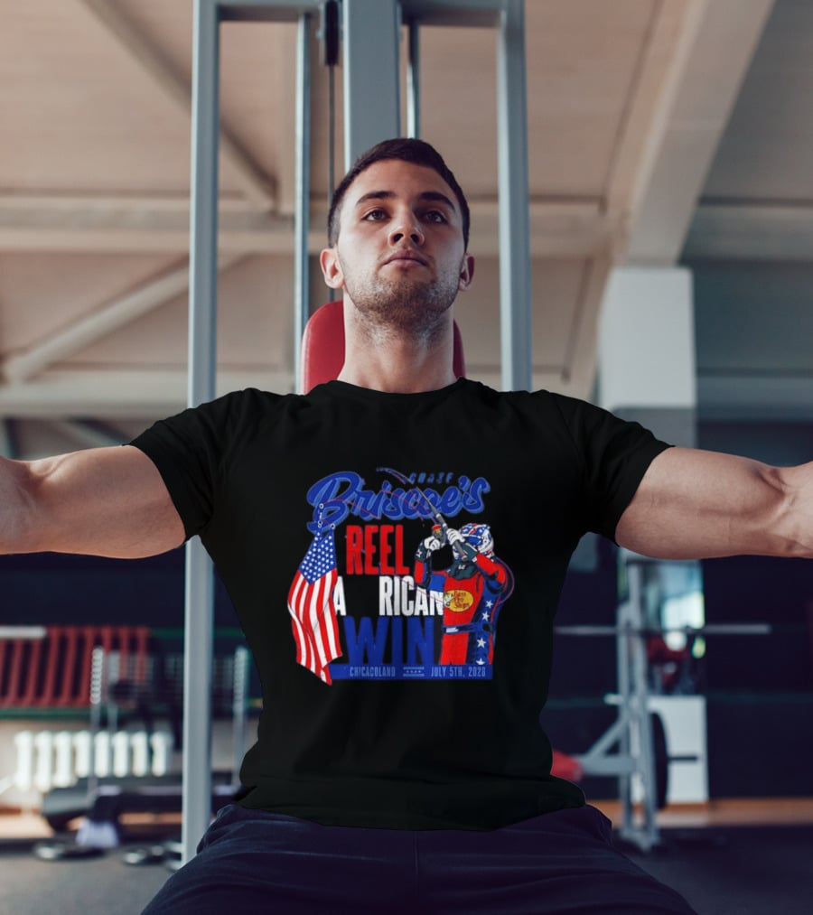 Briscoe's Reel American Win Chicagoland July 5th 2026 T-Shirt