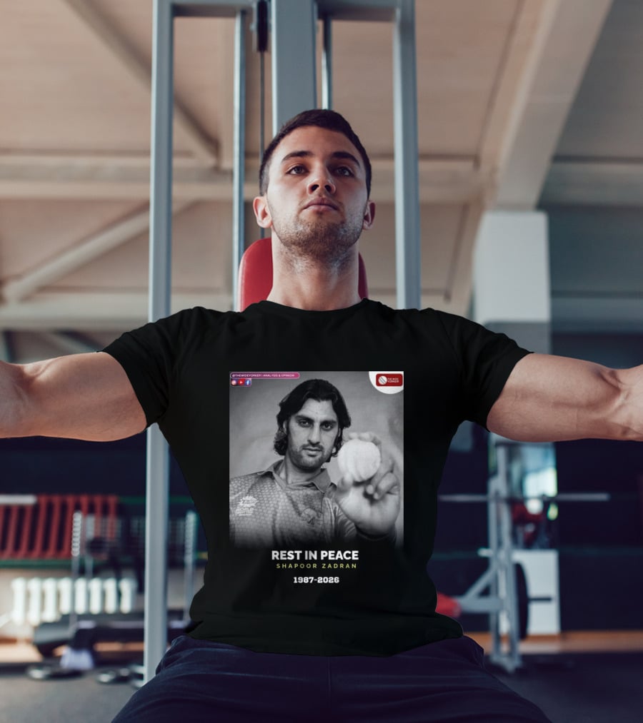 Rest In Peace Shapoor Zadran 1987 2026 T20 World Cup T-Shirt