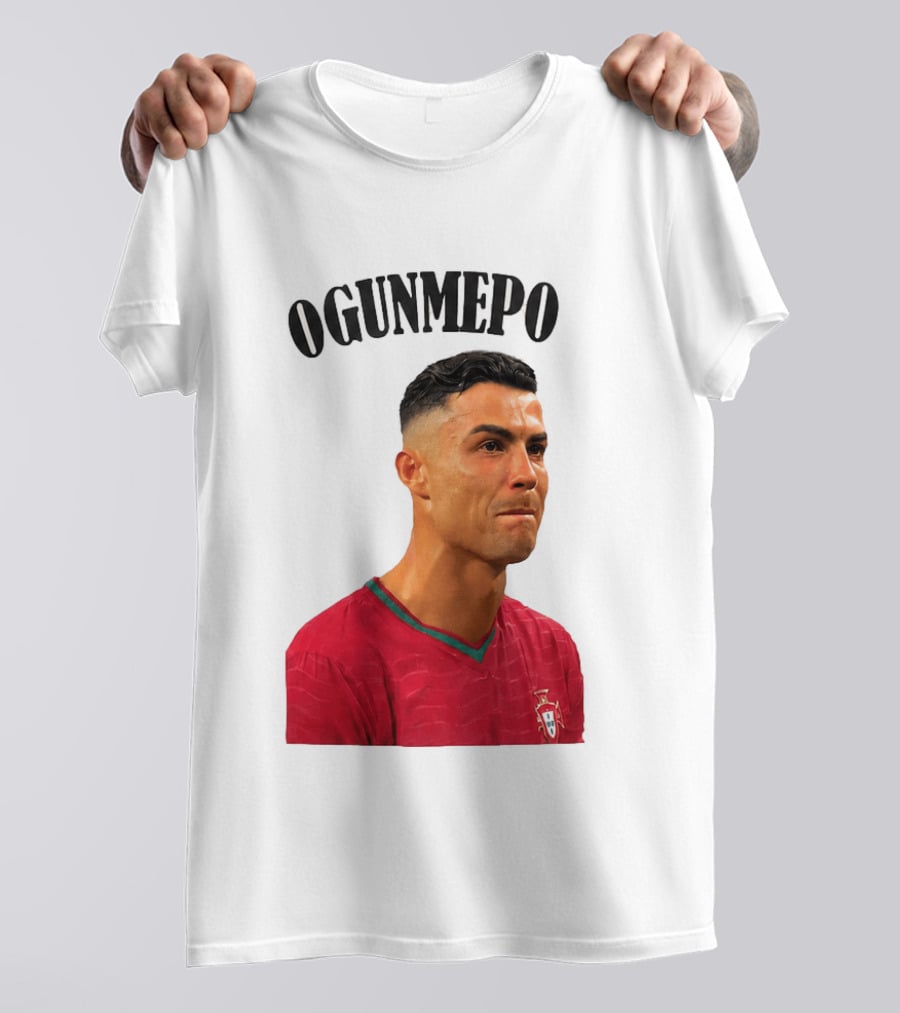 Cristiano Ronaldo Ogunmepon Portugal Soccer Star T-Shirt