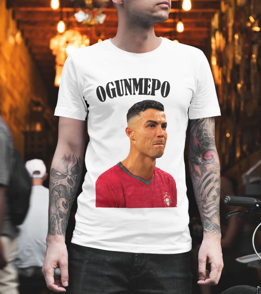 Cristiano Ronaldo Ogunmepon Portugal Soccer Star T-Shirt
