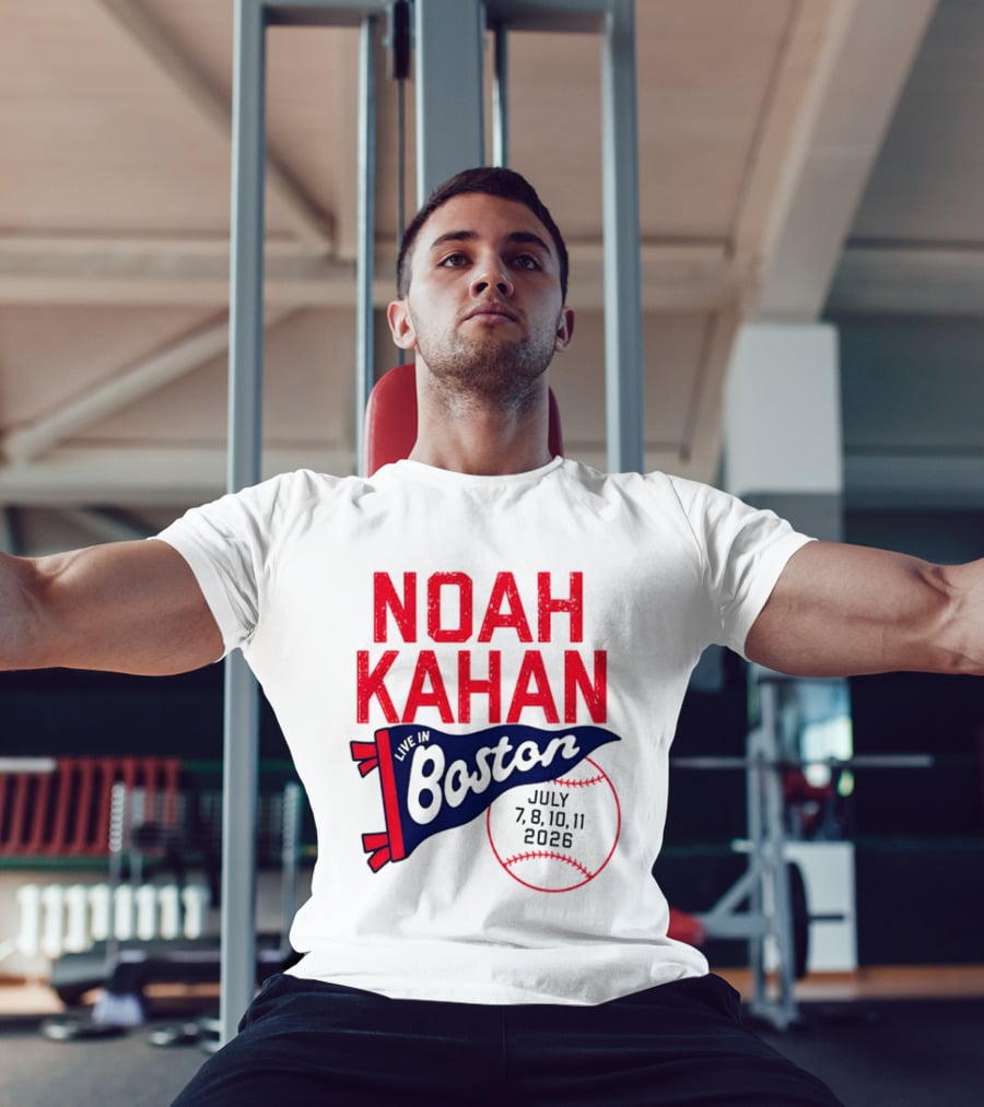 Noah Kahan Boston Concert July 7 8 10 11 2026 T-Shirt
