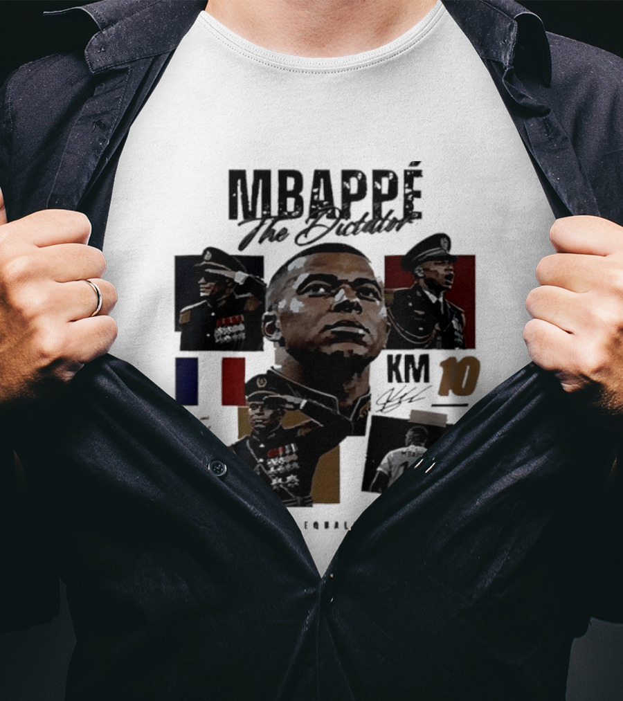 MBAPPÉ The Leader KM 10 No Mercy No Equals No Chance T-Shirt