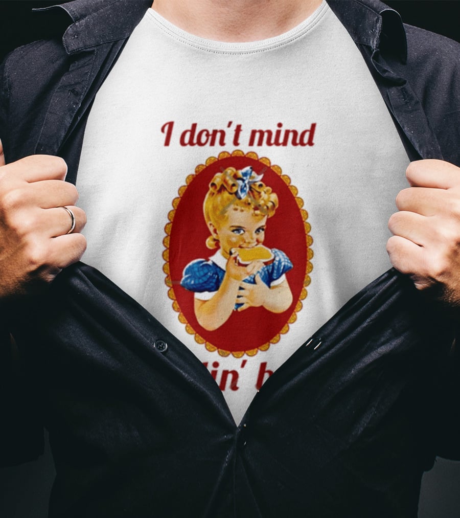 Sunbeam Girl Bread I Don't Mind Stealin' Bread Retro Nostalgia T-Shirt