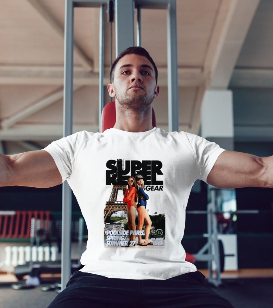 Super Rebel Gear Poolside Paris Spring Summer 27 The Brave Brand For Kids T-Shirt
