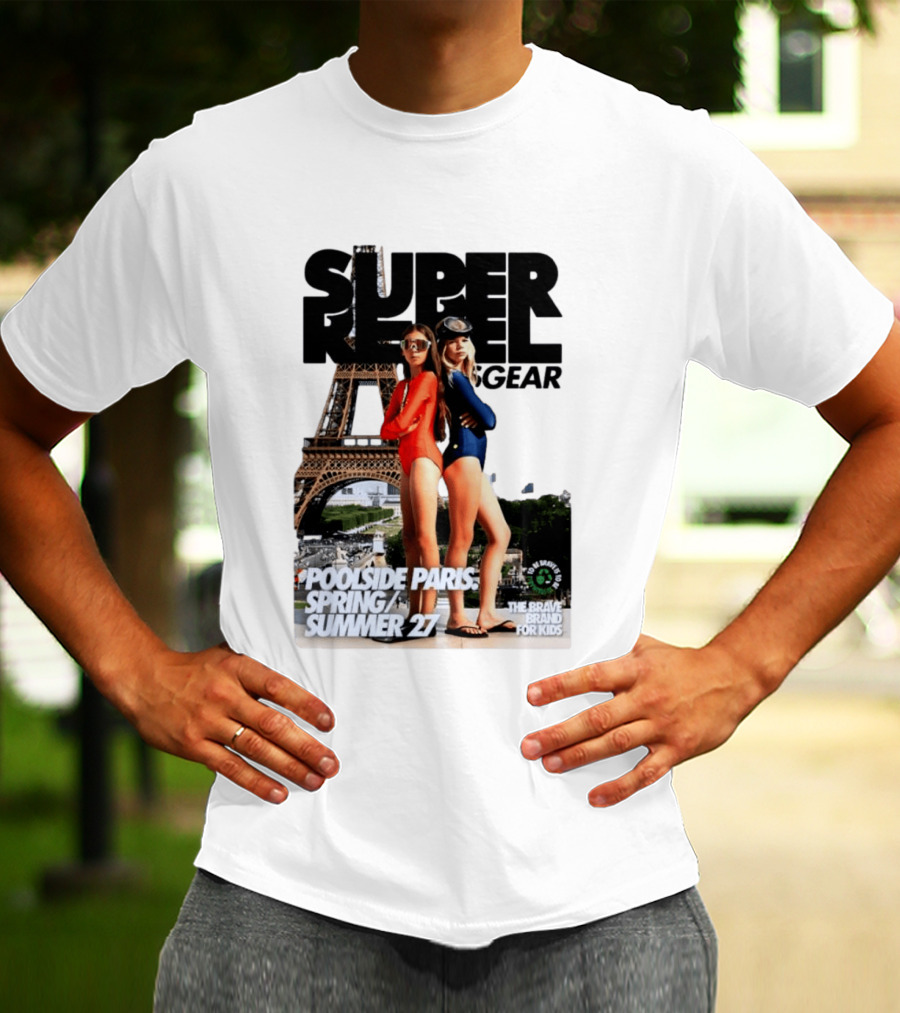 Super Rebel Gear Poolside Paris Spring Summer 27 The Brave Brand For Kids T-Shirt