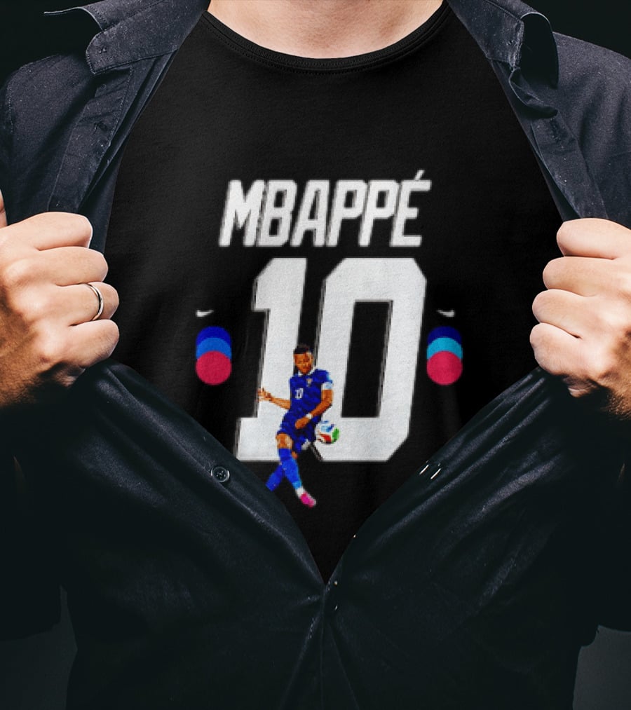 Mbappé Number 10 France World Cup 2023 T-Shirt