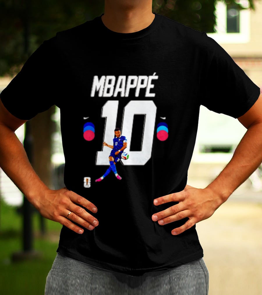 Mbappé Number 10 France World Cup 2023 T-Shirt