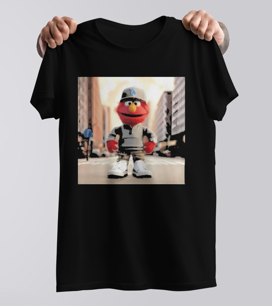 Sesame Street Elmo Streetwear New York Yankees T-Shirt