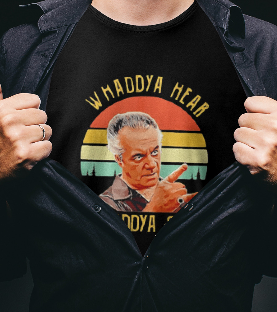 The Sopranos Paulie Walnuts Whaddya Hear Whaddya Say T-Shirt