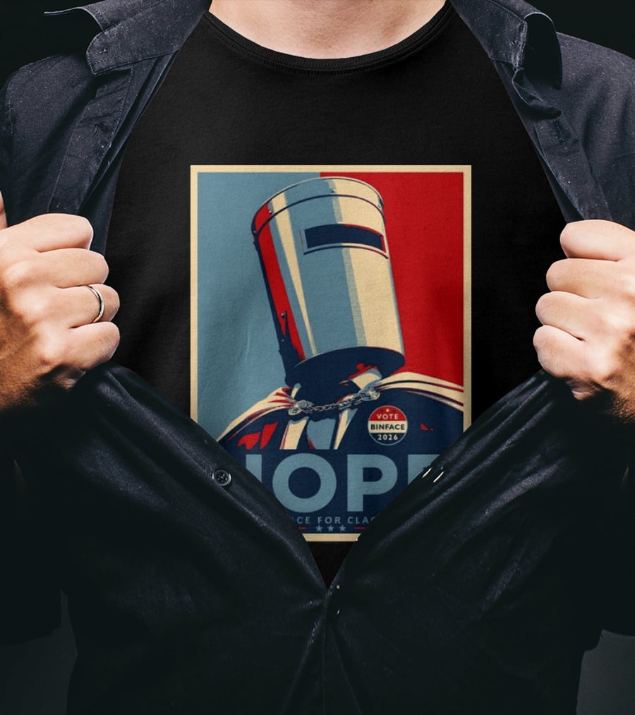 Hope Count Binface Vote Binface 2026 Clacton On Sea T-Shirt