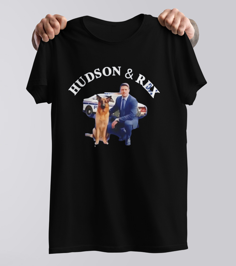 Hudson And Rex Police Partners T-Shirt