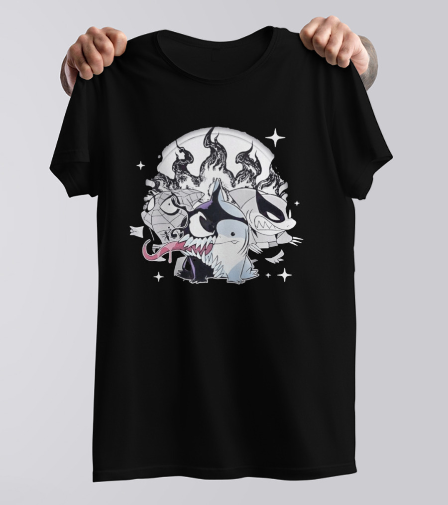 Venomous Spider Shark Wolverine Fusion With Symbiote T-Shirt