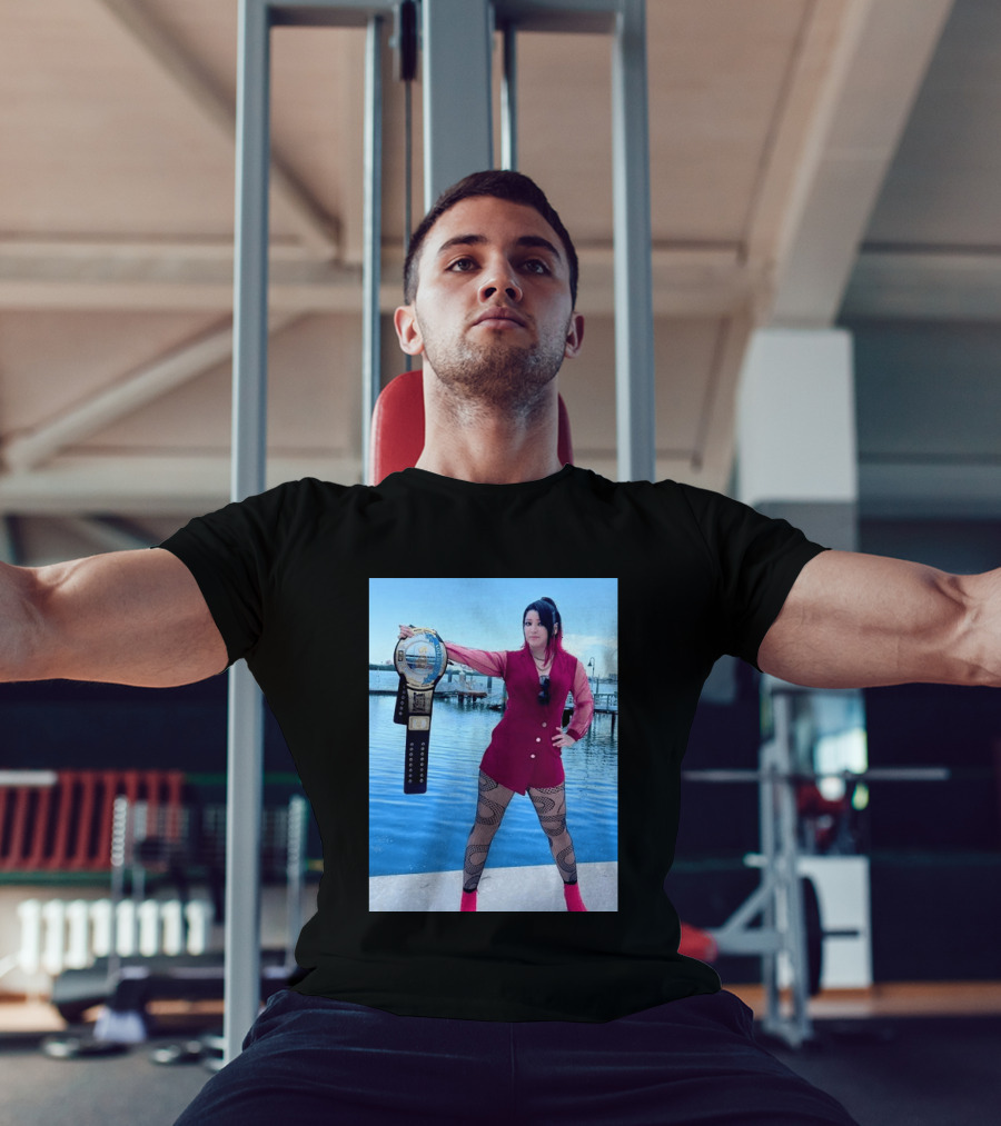 We Are At The Beach Hikaru Shida Wrestling Champion Dockside T-Shirt