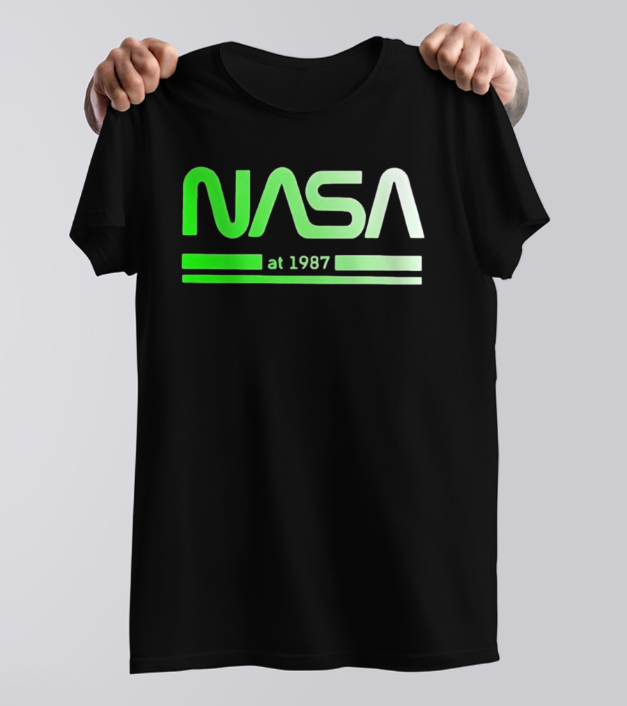 NASA Neon Green 1987 T-Shirt