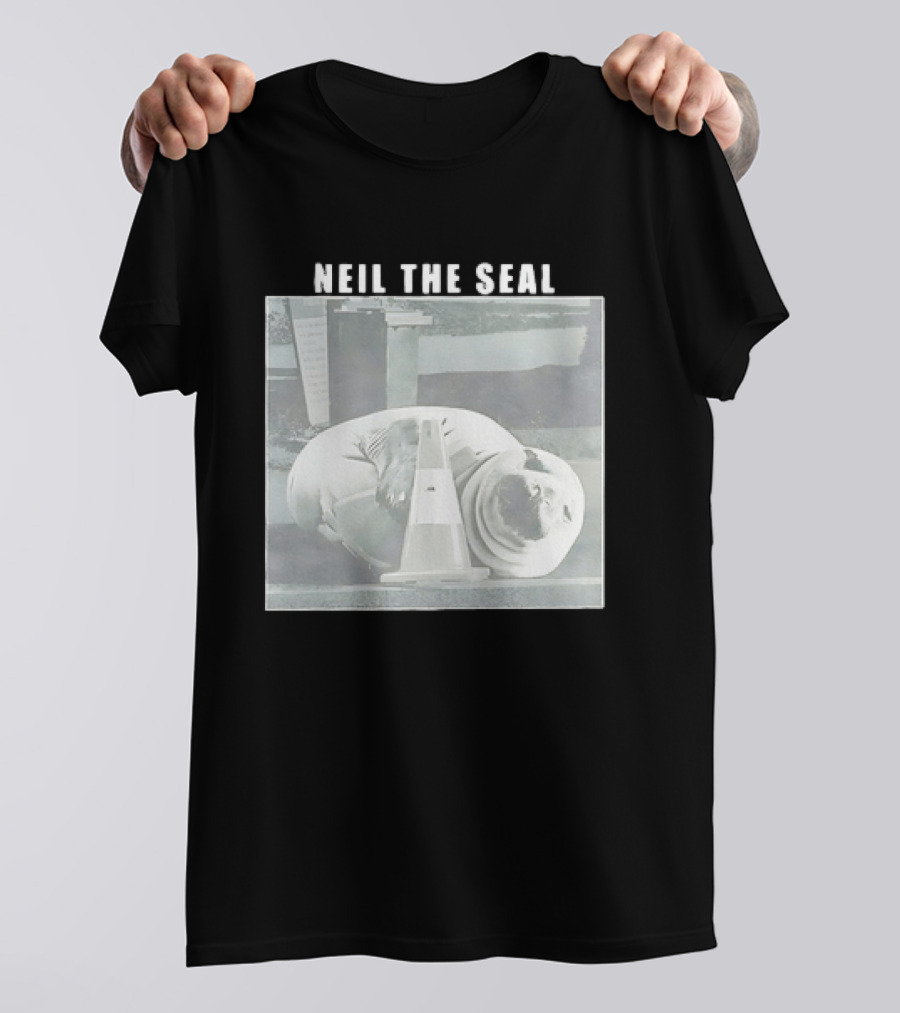 Neil The Seal With Traffic Cone Become Ungovernable T-Shirt