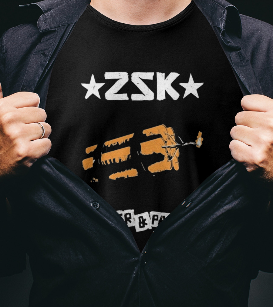 ZSK Feuer Und Papier Exploding Drumsticks T-Shirt