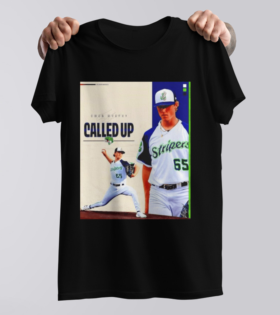 Owen Murphy Called Up Stripers 65 Player Announcement T-Shirt