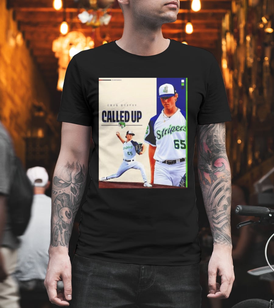 Owen Murphy Called Up Stripers 65 Player Announcement T-Shirt