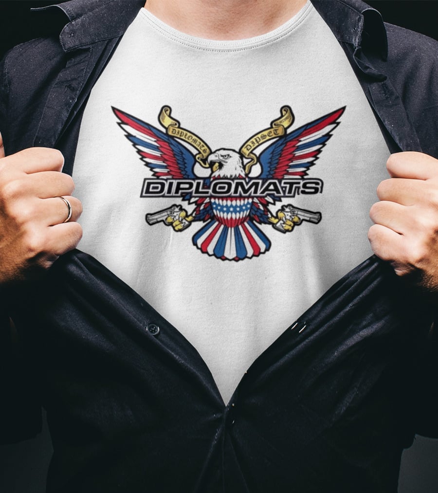 Dipset Diplomats Eagle Logo Hip Hop T-Shirt