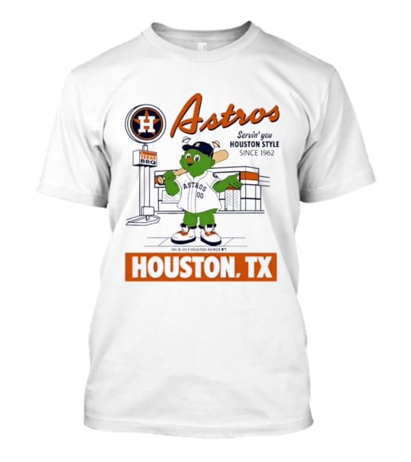 Astros © 2017 Servin' You Houston Style Since 1962 Houston TX T-Shirt