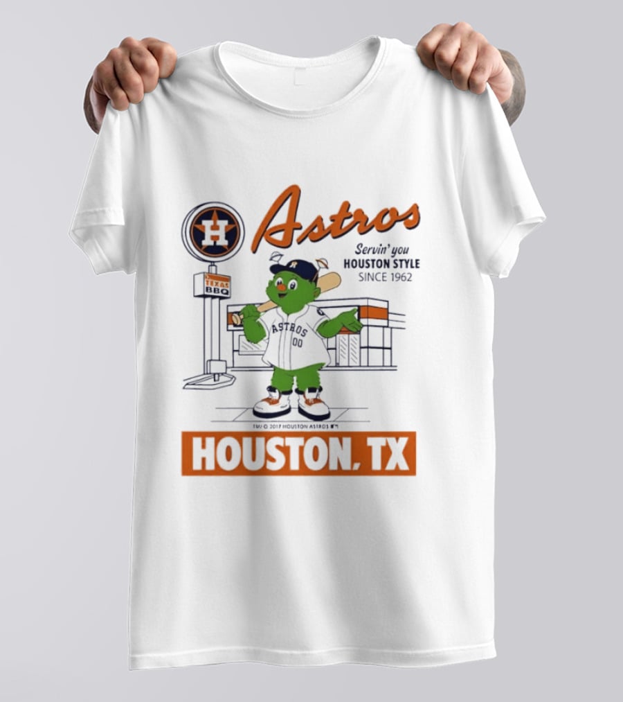 Astros © 2017 Servin' You Houston Style Since 1962 Houston TX T-Shirt