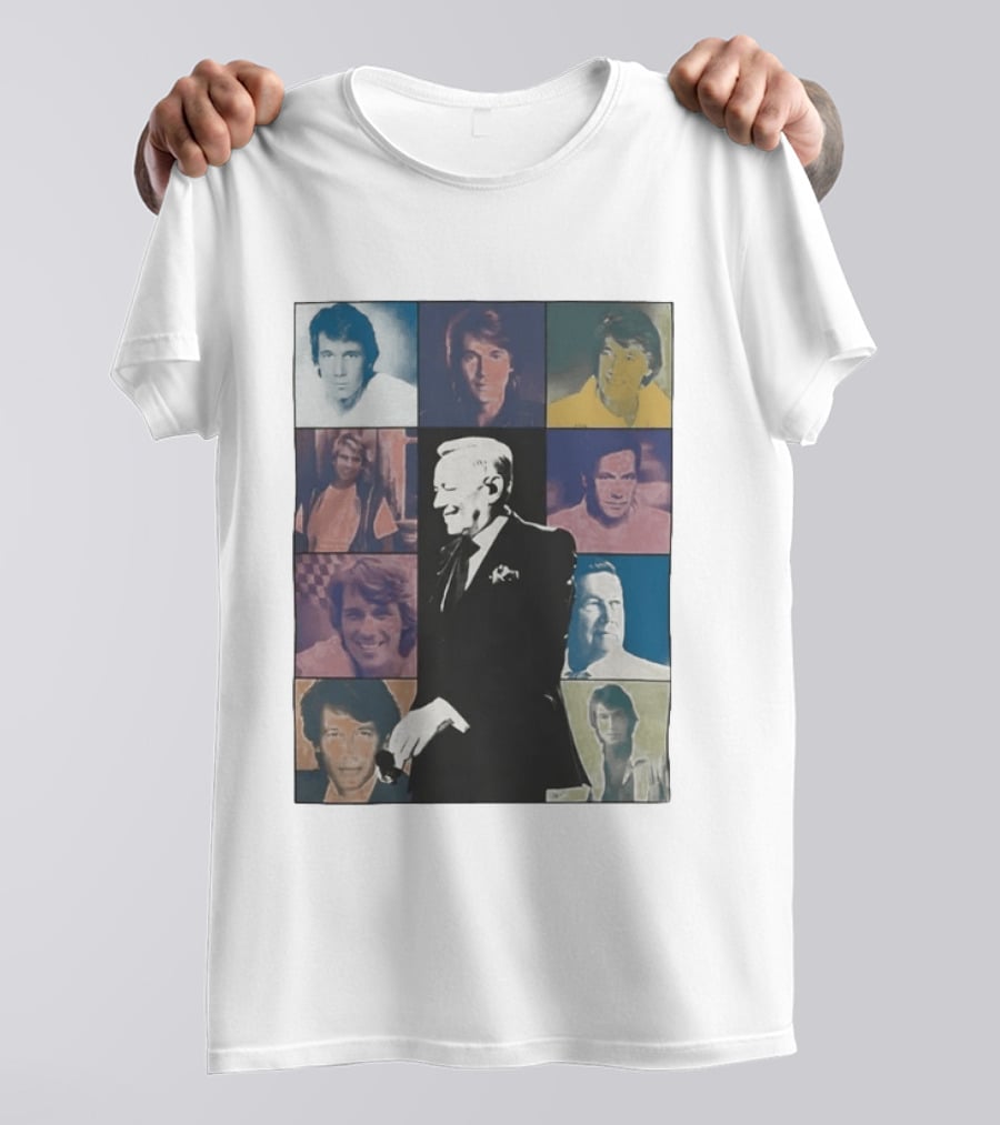 Roland Kaiser Ein Leben Für Die Musik Pop Art Tribute Collage T-Shirt