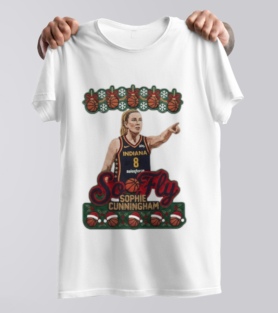 Indiana Fever So Fly Sophie Cunningham Basketball WNBA 2026 T-Shirt