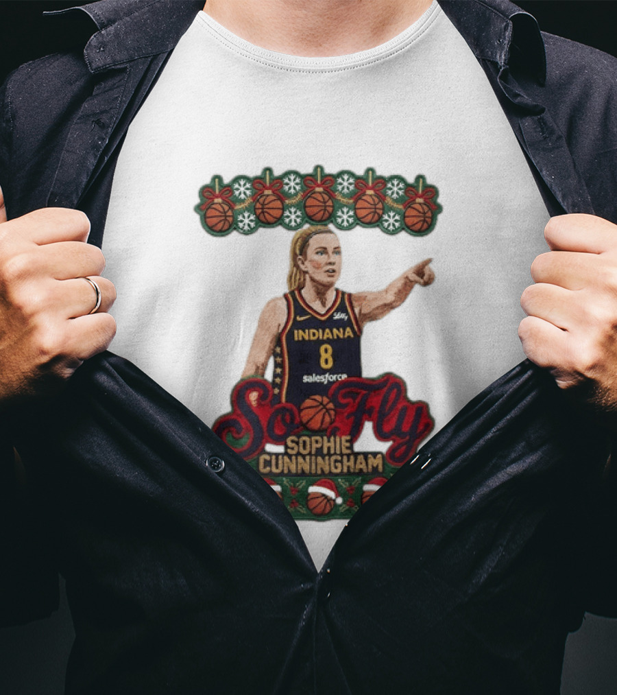 Indiana Fever So Fly Sophie Cunningham Basketball WNBA 2026 T-Shirt
